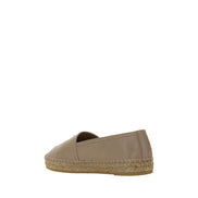 Espadrillas Saint Laurent Beige in agnello Ovis Aries