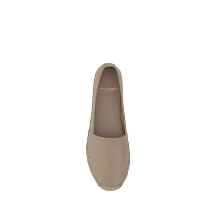 Espadrillas Saint Laurent Beige in agnello Ovis Aries