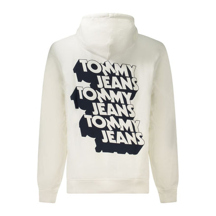 Felpa da uomo Tommy Hilfiger in cotone bianco