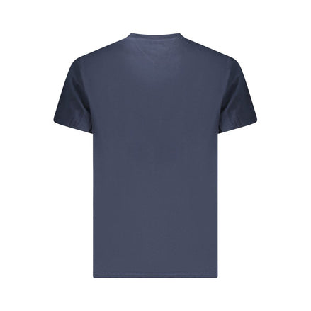 T-shirt da uomo Tommy Hilfiger in cotone blu