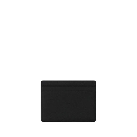 Saint Laurent Black Calf Leather Wallet