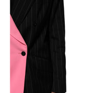 Veste-Manteau Ornée en Patchwork Multicolore Dolce & Gabbana