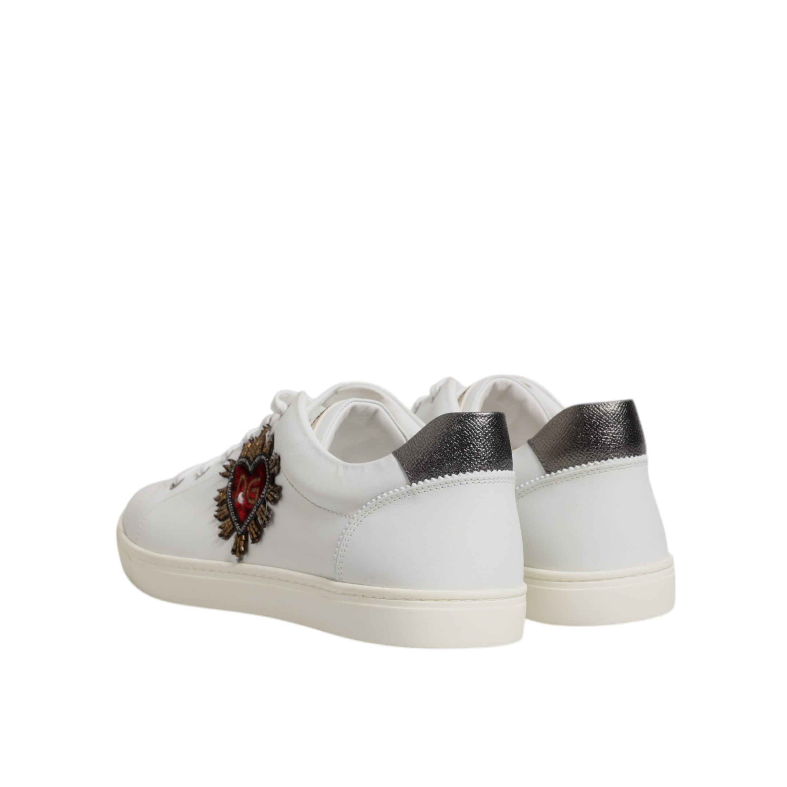 Scarpe da Ginnastica Basse Uomo Dolce & Gabbana Bianco Cuore Sacro