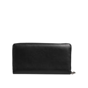Portefeuille Clutch Continental pour homme Dolce & Gabbana en cuir exotique noir et bleu