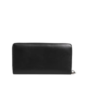 Portefeuille Continental pour Homme en Cuir Exotique Noir et Marron Dolce & Gabbana