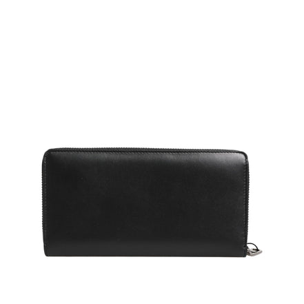 Portefeuille Continental pour Homme en Cuir Exotique Noir et Marron Dolce & Gabbana
