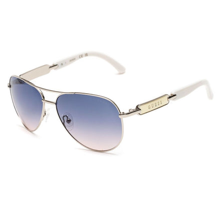 Occhiali da sole Guess in metallo grigio