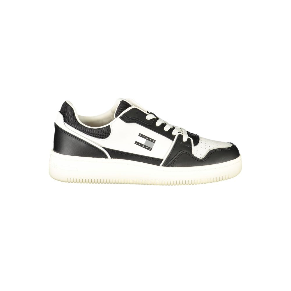 Tommy Hilfiger Sneaker da Uomo Nere in Poliuretano