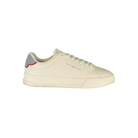 Baskets Tommy Hilfiger homme en polyuréthane beige