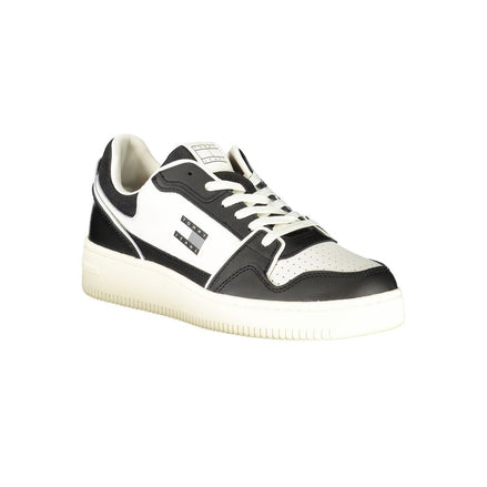 Tommy Hilfiger Sneaker da Uomo Nere in Poliuretano
