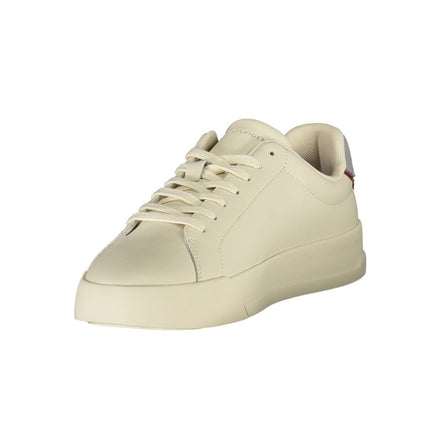 Baskets Tommy Hilfiger homme en polyuréthane beige