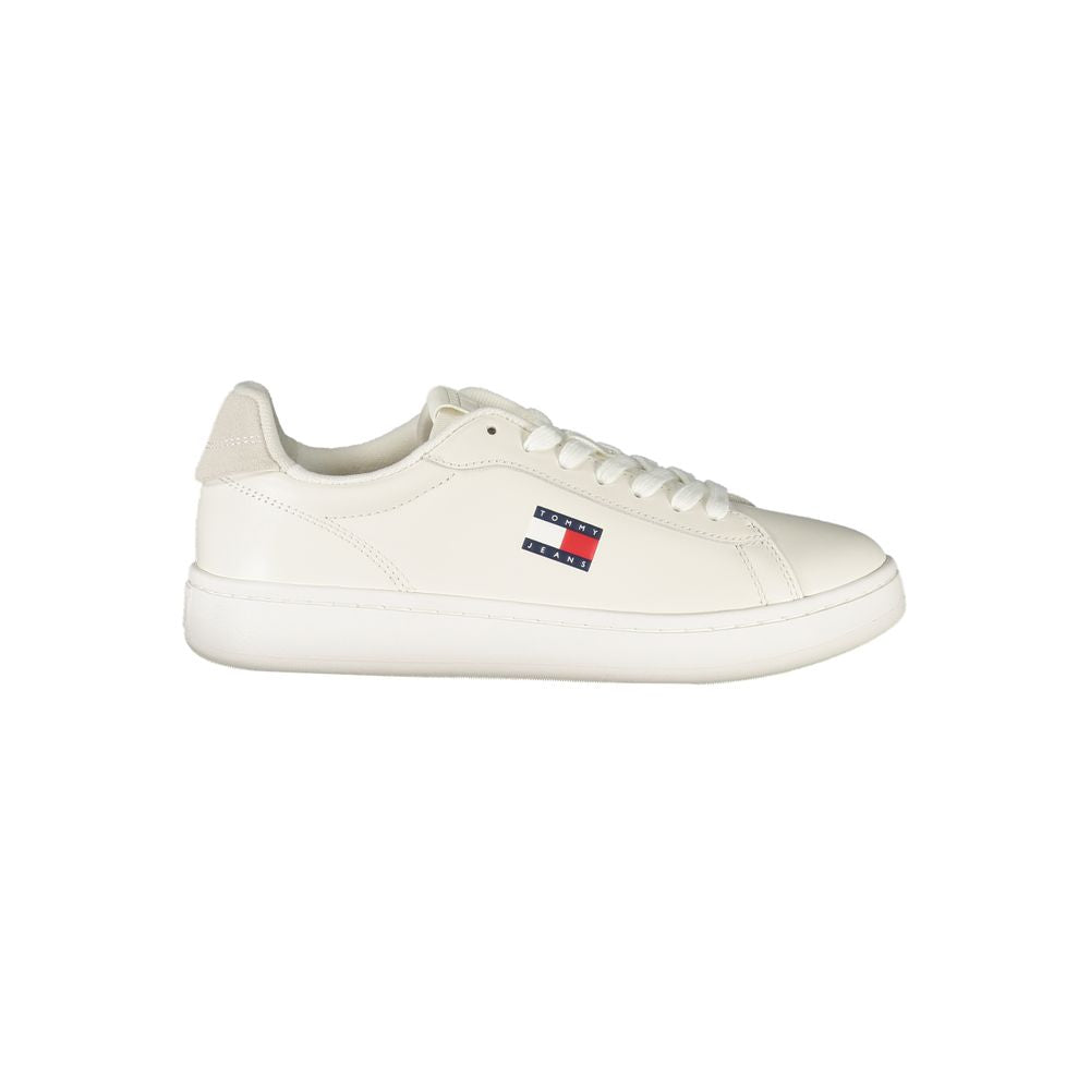 Sneaker da donna in poliuretano bianco Tommy Hilfiger