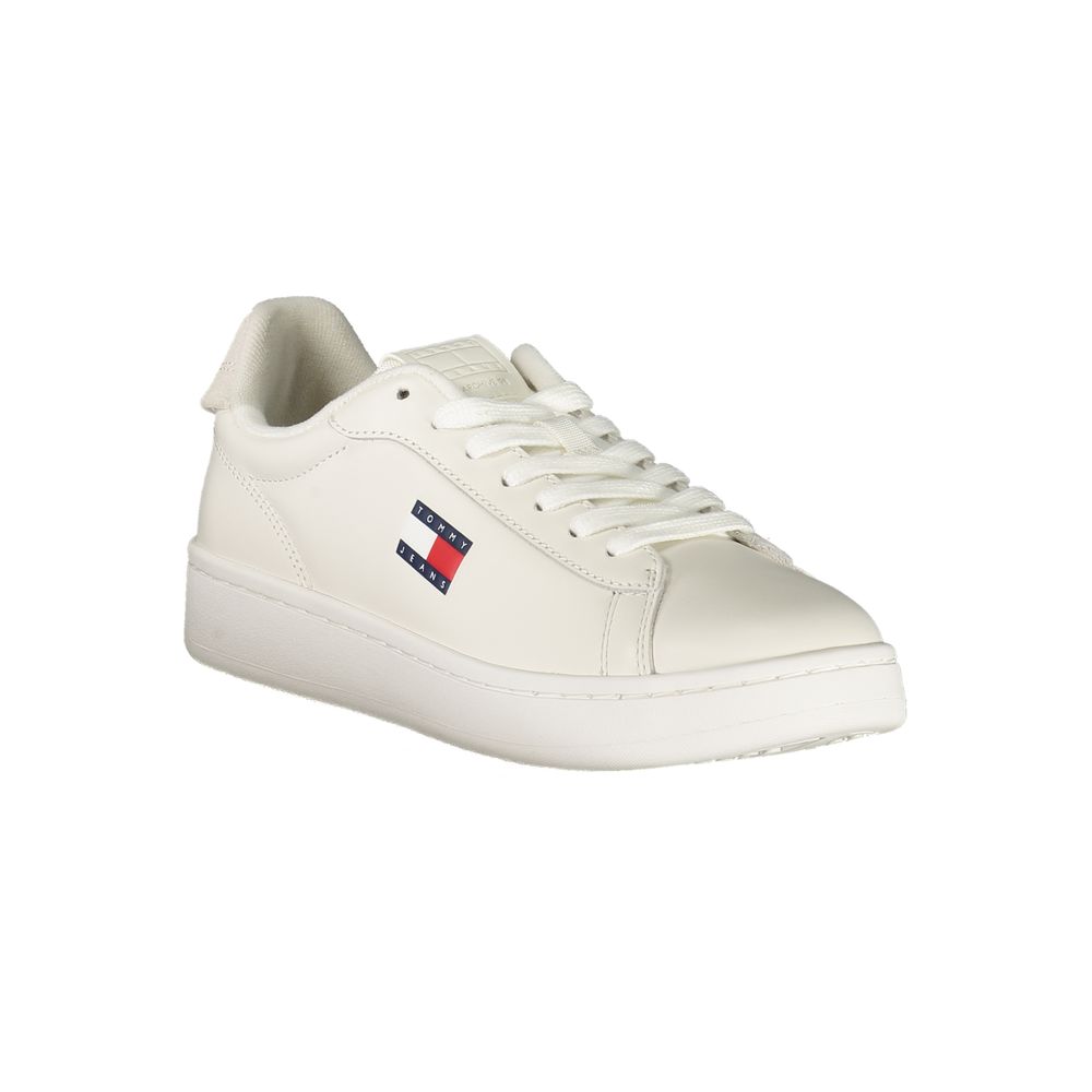 Sneaker da donna in poliuretano bianco Tommy Hilfiger