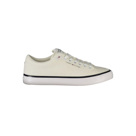 Tommy Hilfiger Sneaker da Uomo in Poliestere Bianco