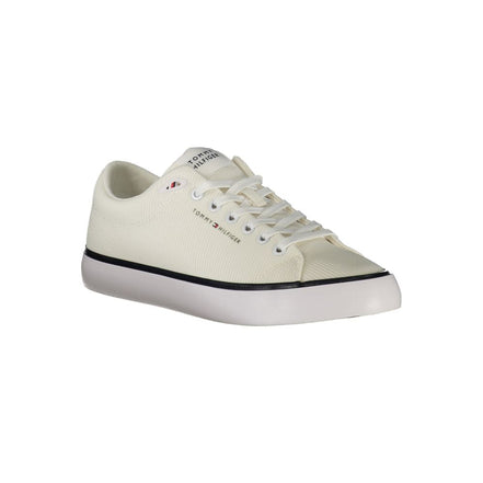 Tommy Hilfiger Sneaker da Uomo in Poliestere Bianco
