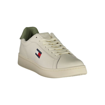Sneaker da uomo Tommy Hilfiger in poliuretano bianche
