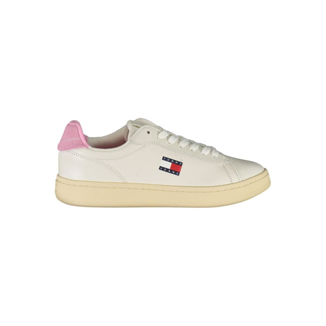 Sneaker da donna in poliuretano bianco Tommy Hilfiger