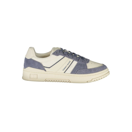 Sneaker Tommy Hilfiger da uomo in pelle bianca