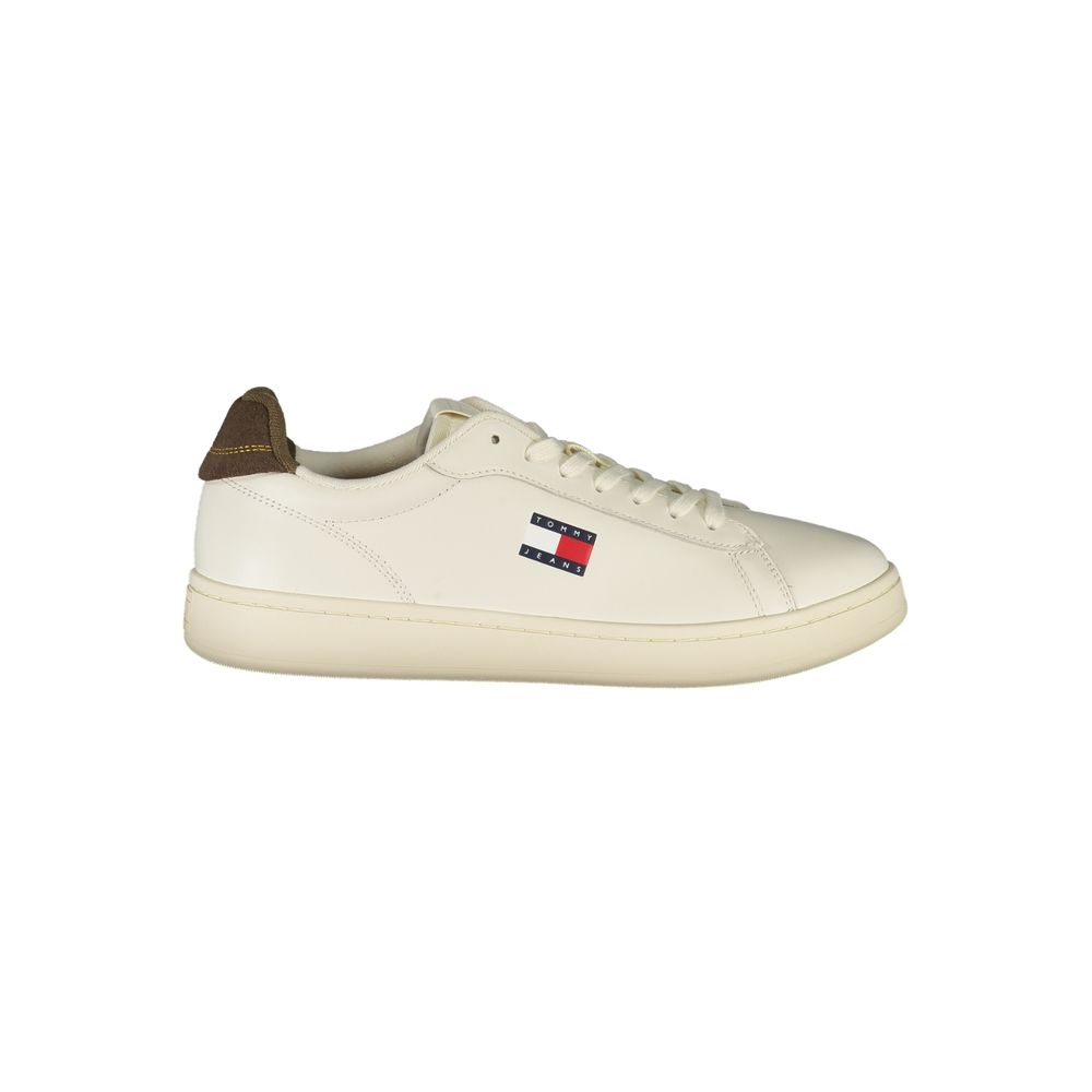 Sneaker da uomo Tommy Hilfiger in poliuretano bianche