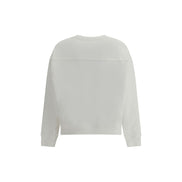 PINKO White Embroidered Logo Sweatshirt