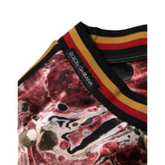 Dolce & Gabbana Multicolor Marble Print Oversize T-shirt