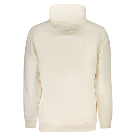 Felpa con cappuccio da uomo in cotone bianco Tommy Hilfiger