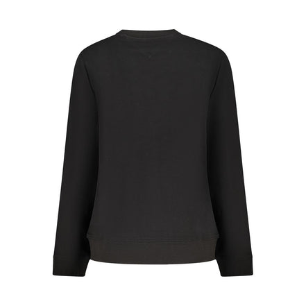 Sweat-shirt Tommy Hilfiger noir en coton pour femme
