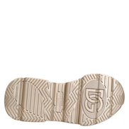 Dolce & Gabbana Gold Leather Daymaster Sneakers