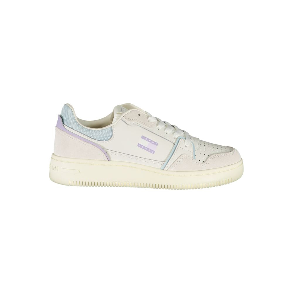 Sneaker da donna in poliuretano bianco Tommy Hilfiger