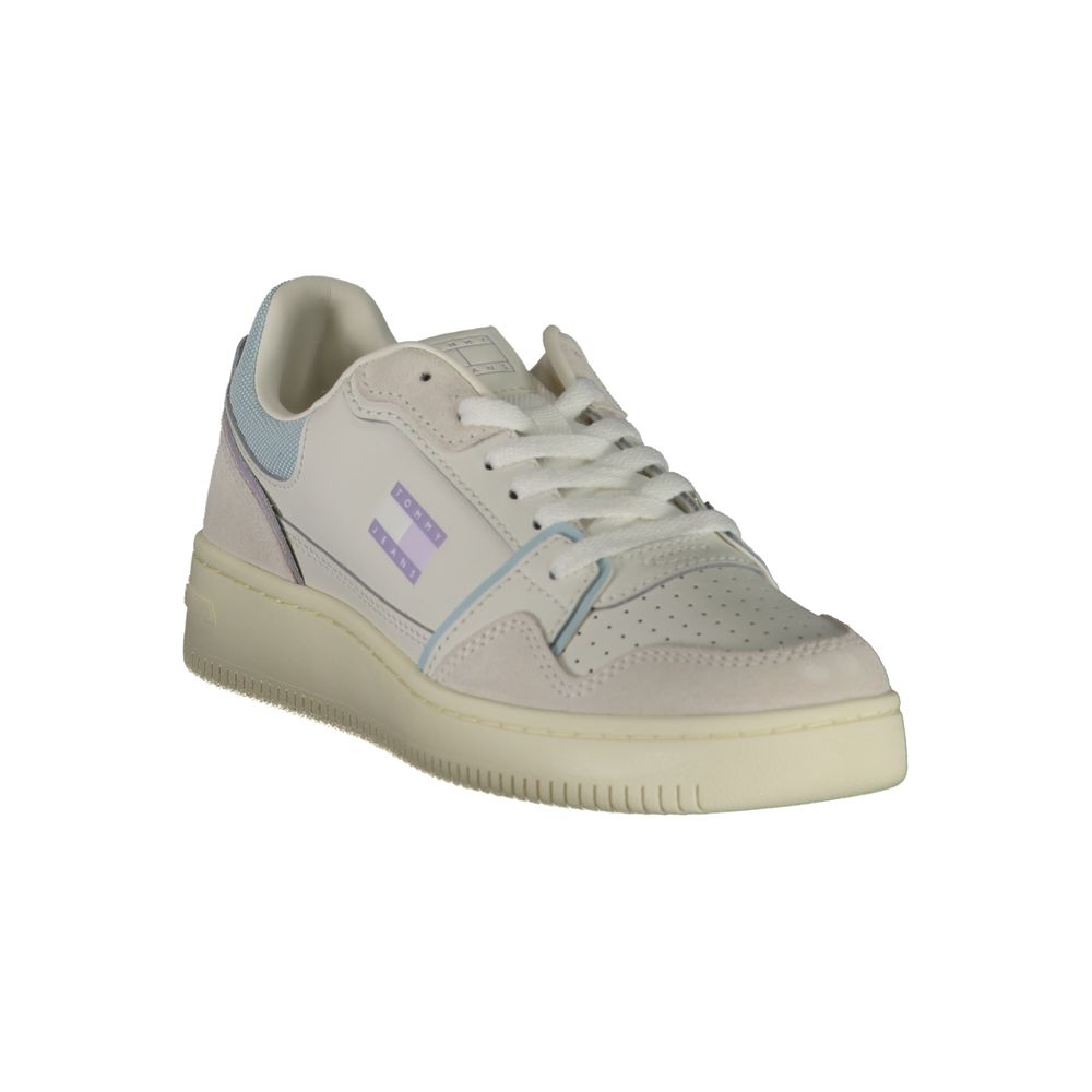 Sneaker da donna in poliuretano bianco Tommy Hilfiger