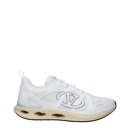 Sneakers Valentino Garavani Athletic in Tessuto Blu