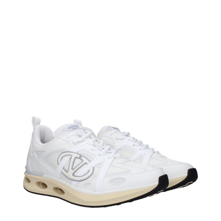 Sneakers Valentino Garavani Athletic in Tessuto Blu