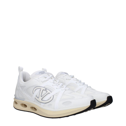 Sneakers Valentino Garavani Athletic in Tessuto Blu