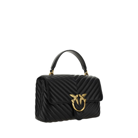 PINKO Black Love Lady Handbag