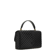 PINKO Black Love Lady Handbag
