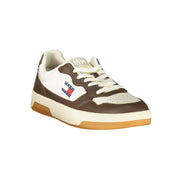 Sneaker da uomo Tommy Hilfiger in poliuretano bianco