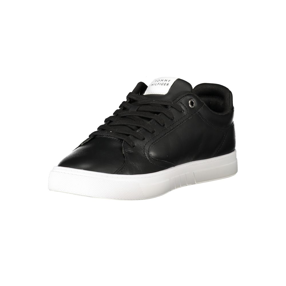 Baskets noires en polyester Tommy Hilfiger pour homme