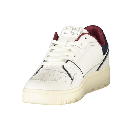Sneaker da uomo Tommy Hilfiger in poliuretano bianche