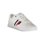 Sneaker da Uomo in Pelle Bianca Tommy Hilfiger