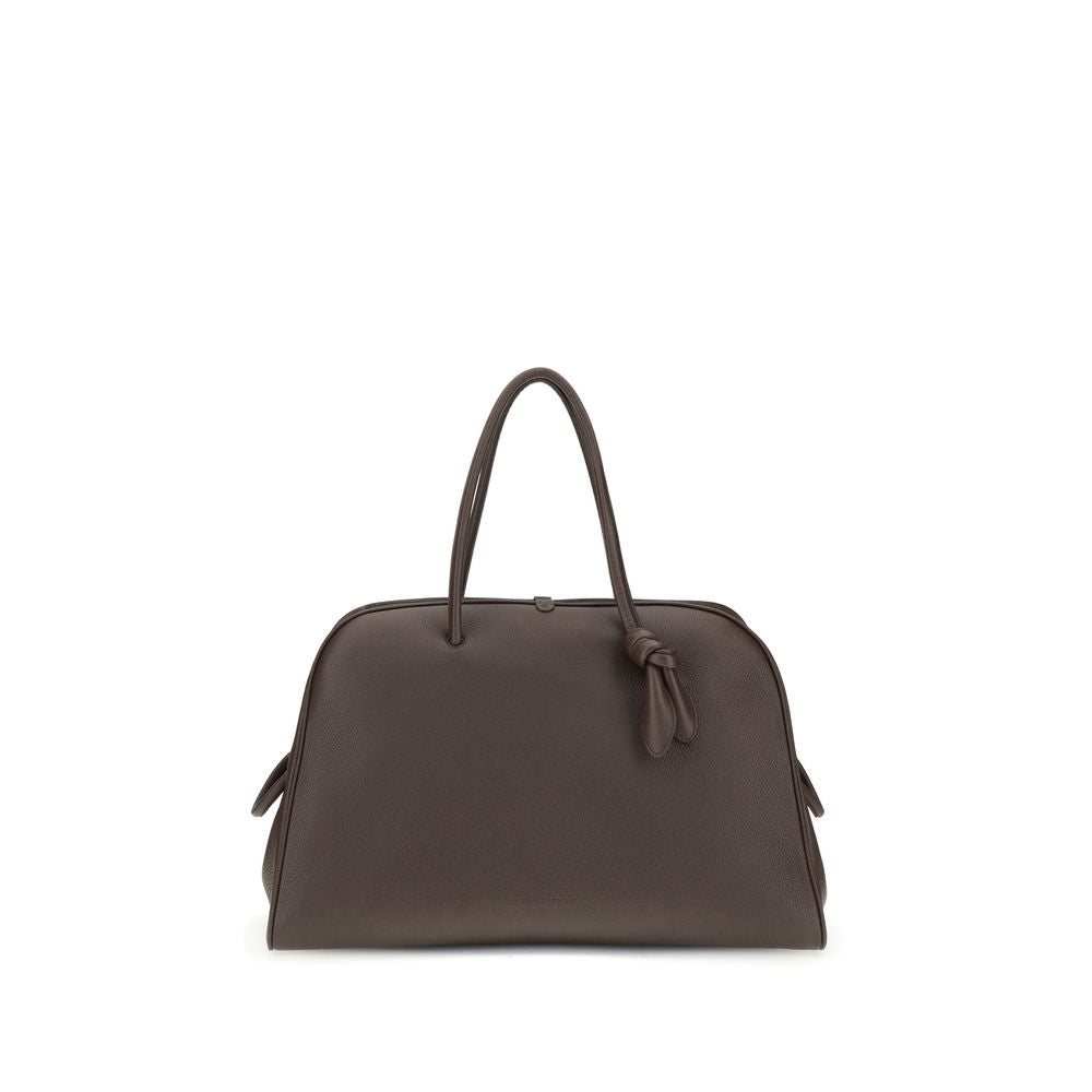 Jacquemus Brown Calf Leather Handbag