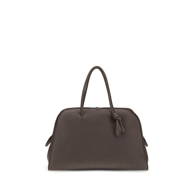 Jacquemus Brown Calf Leather Handbag