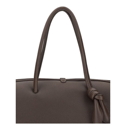 Jacquemus Brown Calf Leather Handbag