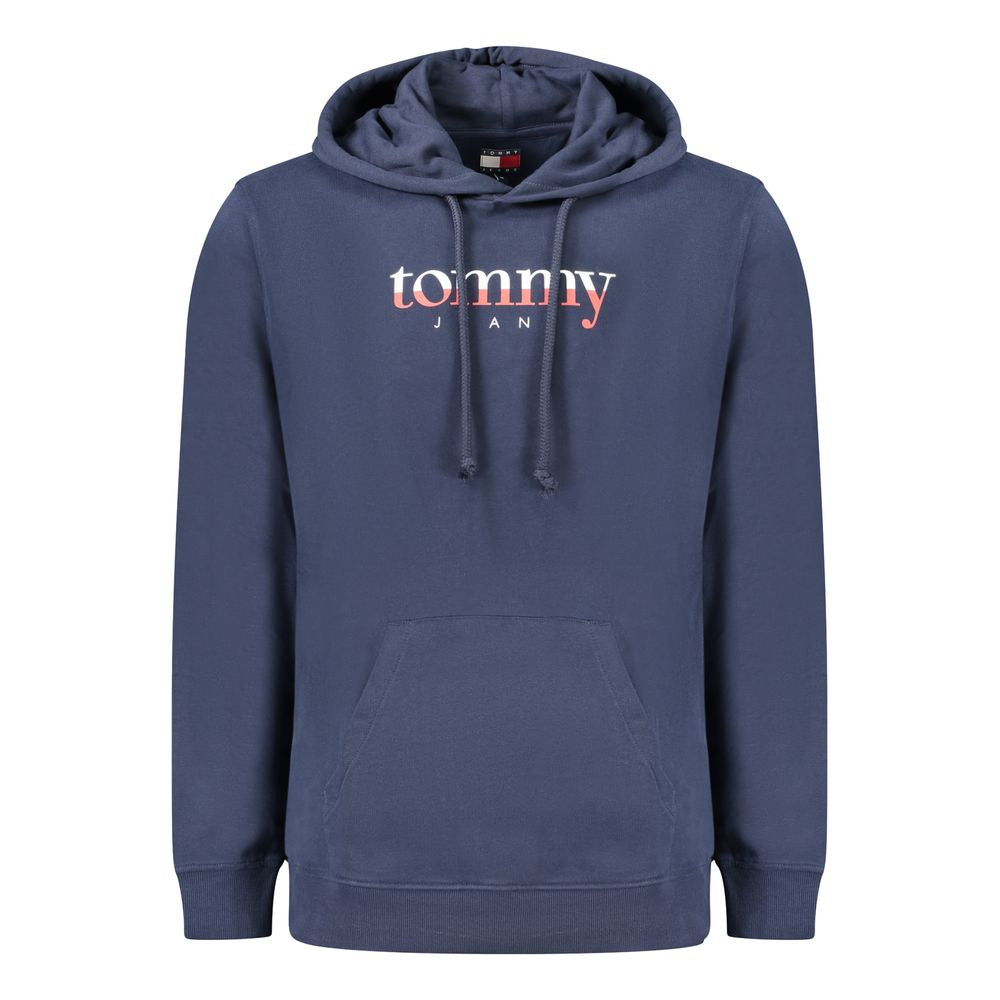 Sweat à capuche Tommy Hilfiger en coton bleu pour homme