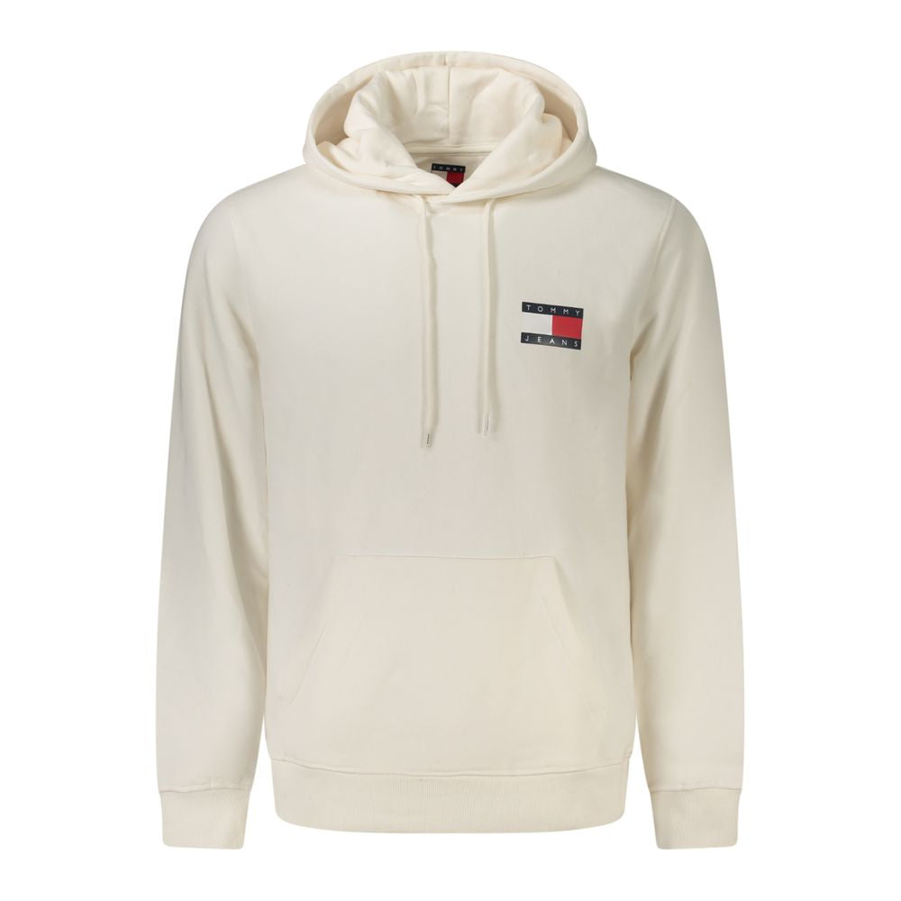 Sweat à capuche pour homme en coton blanc Tommy Hilfiger
