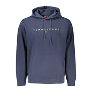 Sweat à capuche en coton bleu pour homme Tommy Hilfiger