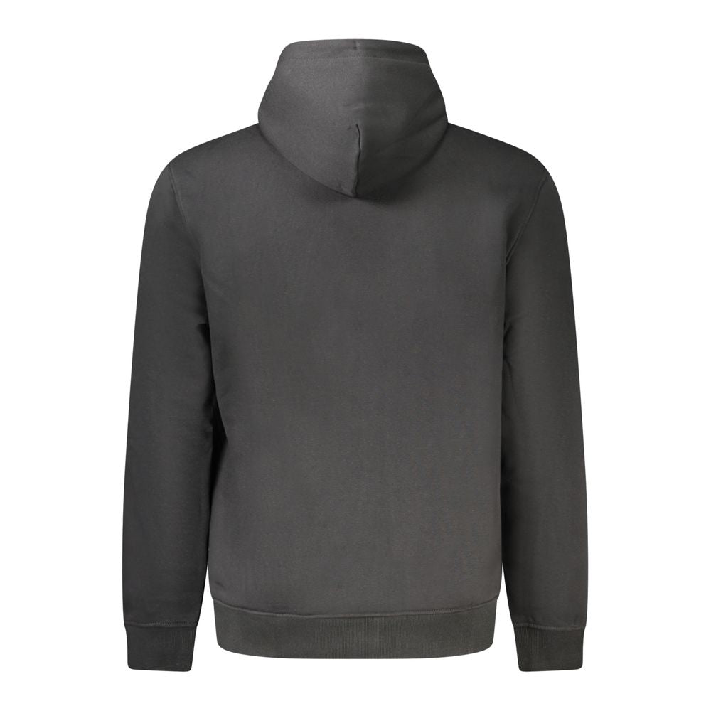 Tommy Hilfiger Felpa da Uomo in Cotone Nero