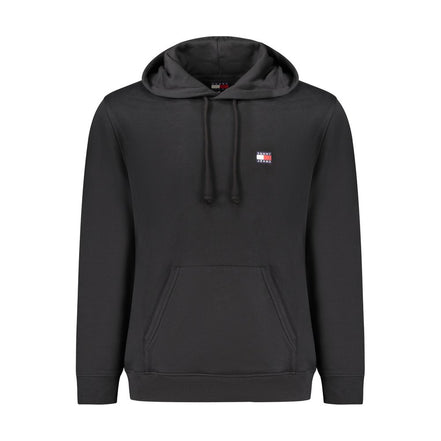 Tommy Hilfiger Sweat à capuche en coton noir pour homme