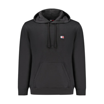 Felpa da uomo Tommy Hilfiger in cotone nero