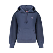 Sweat-shirt en coton bleu Tommy Hilfiger pour femme
