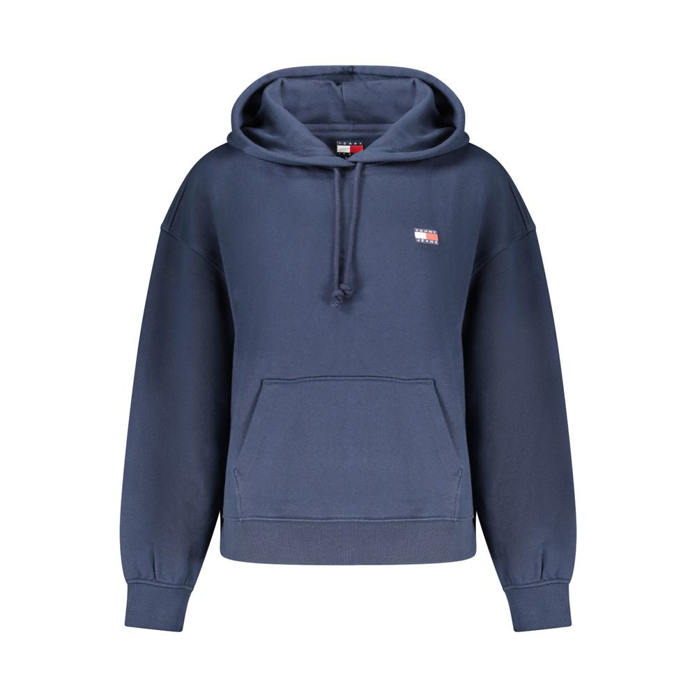 Sweat-shirt en coton bleu Tommy Hilfiger pour femme